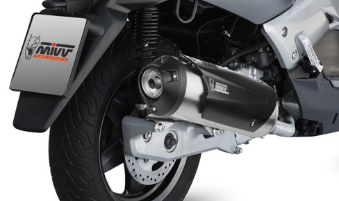 C.YA.0007.B - MIVV ВЫХЛОПНАЯ ПОЛНАЯ СИСТЕМА YAMAHA X-MAX 125 06-16