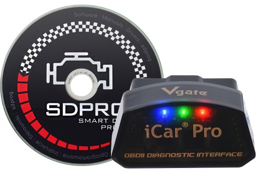 SDPROG PL OBDII + iCar PRO WiFi-интерфейс —