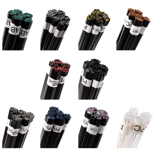 НАЙВАЖЛИВІШІ ЗВ'ЯЗУЮЧІ ДЛЯ ЗВАРЮВАННЯ ПЛАСТИКУ 1КГ МІКС