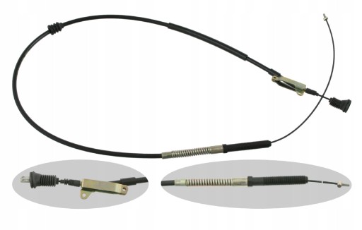 Трос трос ручного тормоза Febi Bilstein 15751