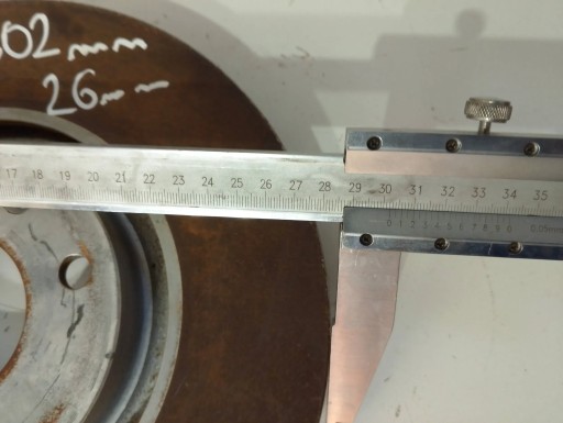 Opel Mokka B discs brake plates srednica tarcz 302 mm (T17)