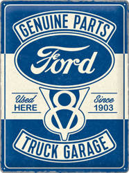 FORD V8 TRUCK GARAGE