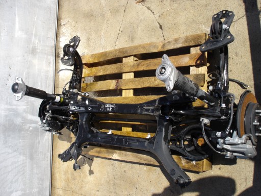 Комплект салазок для задней коляски с задней подвеской lexus ux