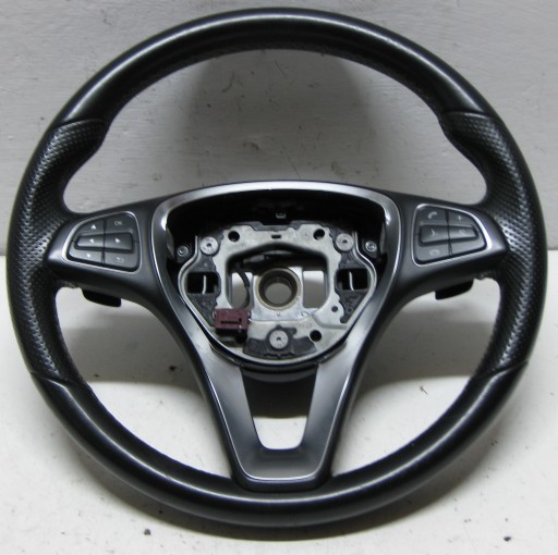 MERCEDES W246 2.2 CDI 14R steering wheel, leather MULTI with shifting