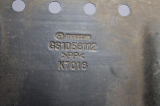 cover below bumper front GS1D56112 MAZDA 6 GH 07