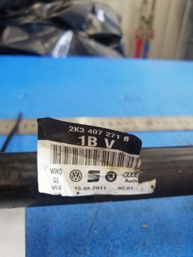 AUDI SEAT left 1.8 TSI semi-axis 2K3407271B