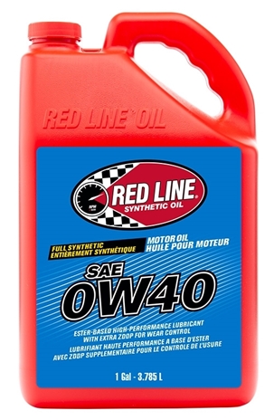 Масло моторное синтетическое Red Line 0W40 3,78л.