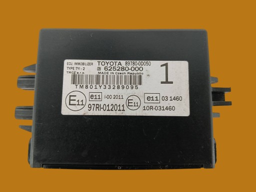 module IMMOBILIZER 89780-0D050 Toyota Yaris III (2011-2020)