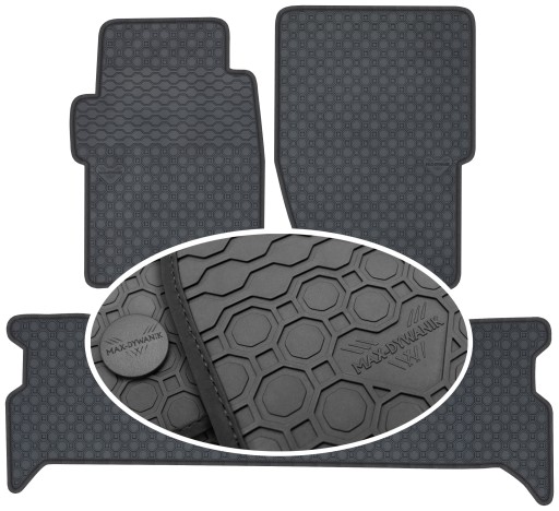 Land Rover Discovery II 99-04 Резиновые коврики PrimeLiner - Черный