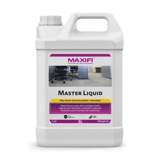 Maxifi Master Liquid 5L ефективний проти плям!