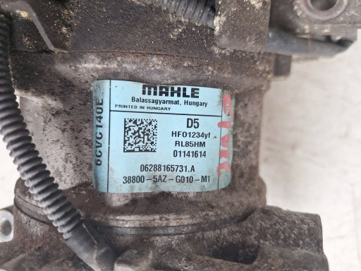 HONDA CIVIC X 17-20 Kompresszor AC 1.0 TURBO MAHLE 38800-5AZ-G010-M1