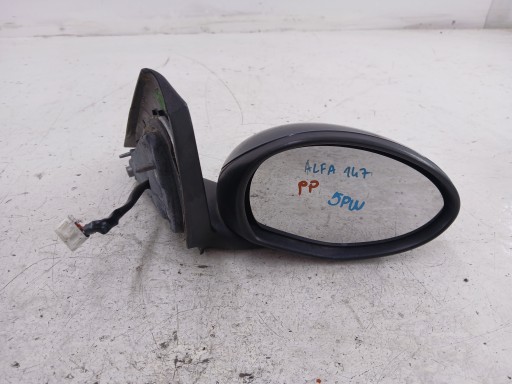 ALFA ROMEO 147 mirror right 5 PIN blue
