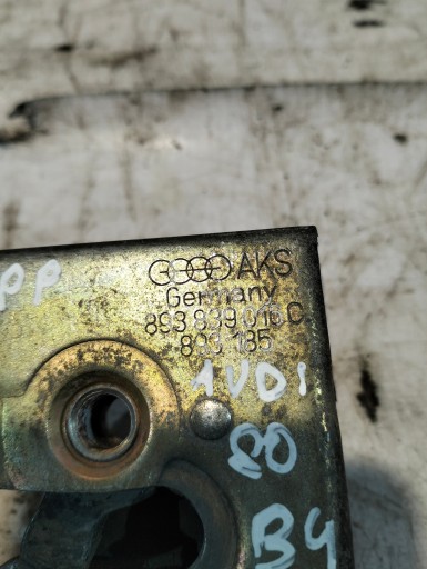 lock door AUDI 80 B4 VOLKSWAEN OE 191 837 016C