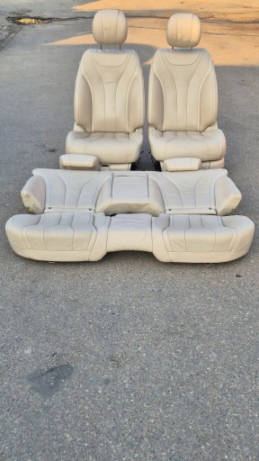 seats KOMPLET BEZOWE MERCEDES S W222