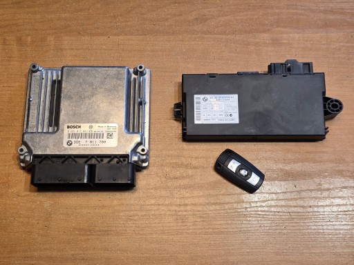 Bmw 5 e60 e61 2.0d n47 стартовый комплект контроллера двигателя cas3 7811700