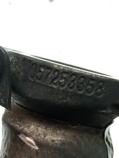 clutch ELASTYCZNY pipe exhaust TURBO 4.0 TDI SQ7 057253358 Audi Q7 II