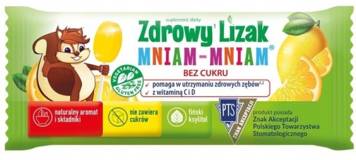 Zdravé Lízatko Bez cukru Citrón STARPHARMA 1ks