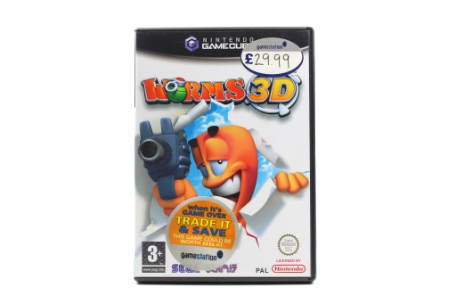 Worms 3D Nintendo GameCube pudełkowa • Cena, Opinie Allegro