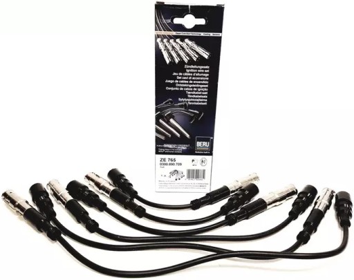 ZE765 - Beru кабелі запалювання audi a4 b5 2.4 2.6 2.8