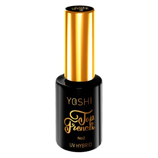 Yoshi Hybridný top na nechty Polotransparentný French No2 10ml