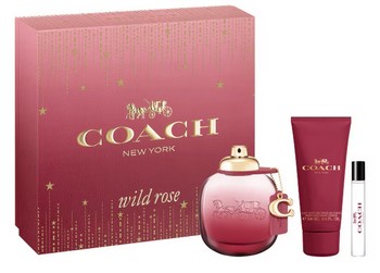 coach coach wild rose woda perfumowana 90 ml   zestaw