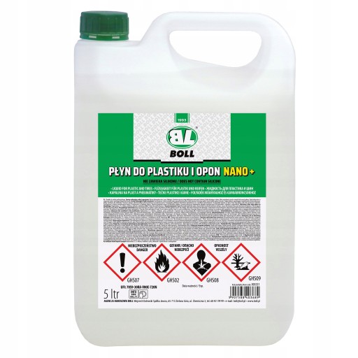 БОЛЛ-РІДИНА ДЛЯ ПЛАСТИКУ ТА ШИН 5Л