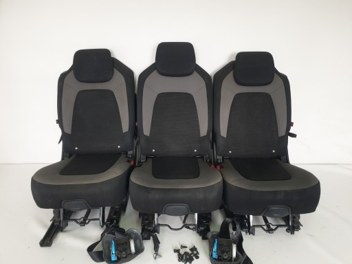 CITROEN C4 GRAND PICASSO II 13-16 seats rear part rear. 2-RZAD tension belts