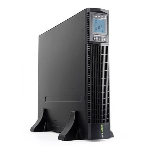 Green Cell - Zasilacz awaryjny UPS do szafy rack RTII 2000VA 1800W z wyświe