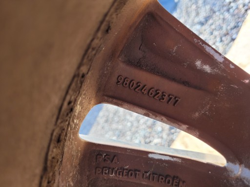 disk hliníkový PEUGEOT R17" 7.5J 4X108 ET29 9802462377