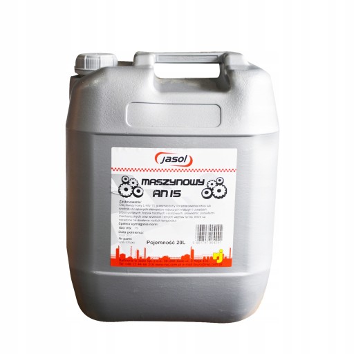 Масло машинне jasol lan 15 20 л.