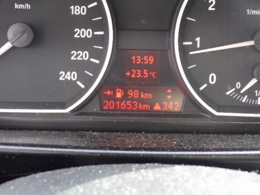 kilometar sat brzinomjer EU 9166813 BMW E81 E87 1.6i 122 KM LIFT 07-12