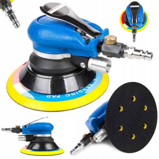 M ПНЕВМАТИЧЕСКАЯ ОРБИТАЛЬНАЯ ЭКСЦЕНТРИКОВАЯ ШЛИФОВАЛЬНАЯ МАШИНА