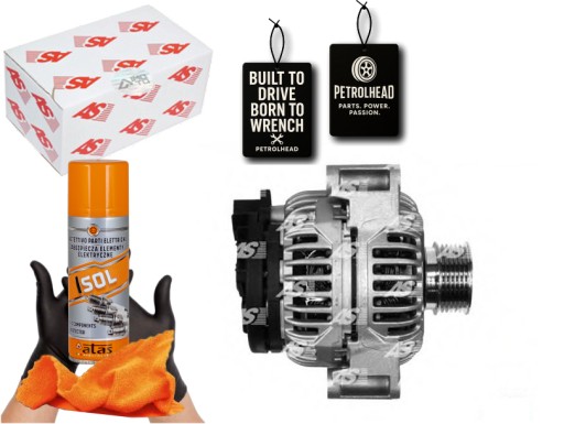 ASPA0144#ECS-PCP+K - Генератор mercedes-benz c200 2.0 01- as-pl #petrolhead pro+ kit4