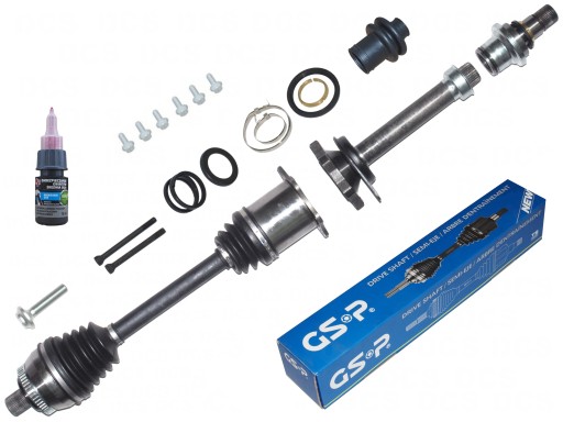 7M3407761X - ПІВВІСЬ FORD GALAXY VW SHARAN SEAT ALHAMBRA 00-KPL