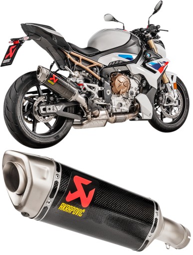 S-B10SO16-HZC - Глушник вихлопної труби Akrapovic BMW S 1000 R ABS 2017-2020