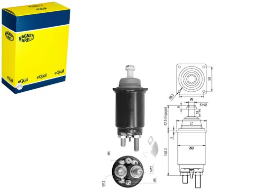 940113050313 - Магнити марелли соленоид магнети ame0313