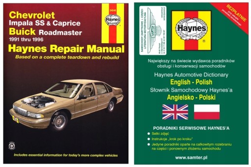 Chevrolet Impala SS Caprice Buick Roadmaster 91-96