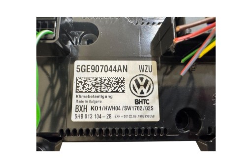 Інші модулі vw golf vii (5g1, bq1, be1, be2) 5ge907044an електричний 2019