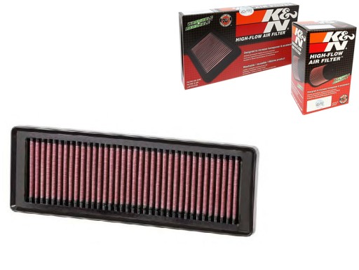 33-2931 - KN Filters спортивный воздушный фильтр внешняя длина