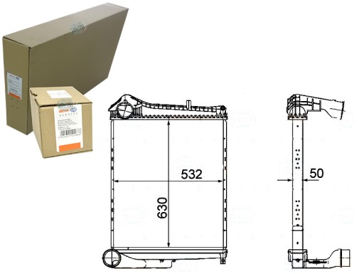 BRH8ML 376 - ІНТЕРКУЛЕР ОХОЛОДЖЕННЯ НАДАРЮВАННЯ ПОВІТРЯ [BE