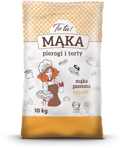 MĄKA PSZENNA TYP 450 10kg Pierogi i torty ToTa!