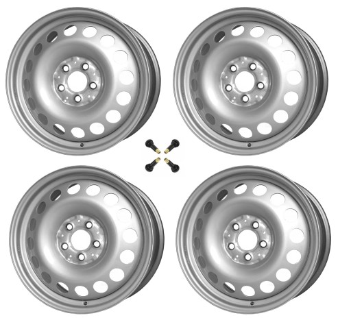 СТАЛЬНЫЕ ДИСКИ 17 НОВЫЙ MERCEDES V КЛАСС + ВЕНТИЛИ