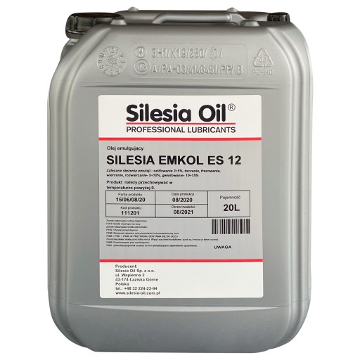 МАСЛО ДЛЯ ОБРОБКИ МЕТАЛУ ЕМУЛЬГОЛ ES-12 20 Л