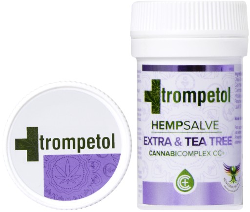 TROMPETOL Konopná masť EXTRA & TEA TREE - 30ml