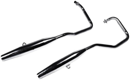 5916312021174 - Глушник для Romet R150 R125 Kingway Choper (комплект)