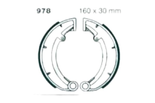 Тормозные колодки EBC 978