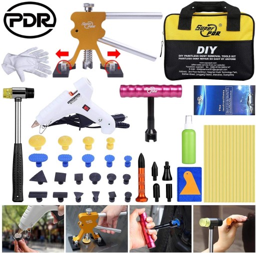 НАБОР ДЛЯ УДАЛЕНИЯ ВМЯТИН ДЛЯ РЕМОНТА КУЗОВА АВТОМОБИЛЯ