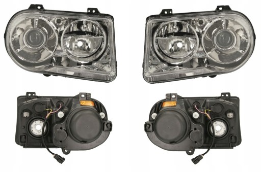 SS2431091E 2431101E - ФАРА ФАРА CHRYSLER 300C LX 04- L+R TYC