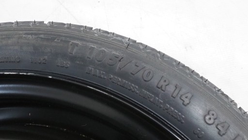 VW Polo III wheel spare 14 105/70/R14 6N06010256
