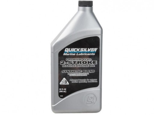 Z1-0104171 - Масло TC-W3 US QUICKSILVER PREMIUM PLUS 0,946 л